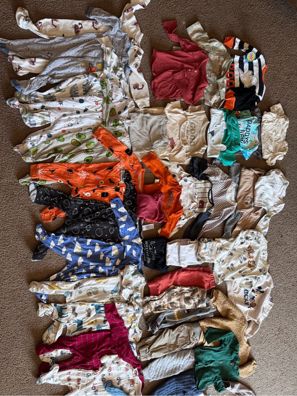 Mixed Baby One-Piece & Outfit Lot - Multi Color - Picture 4 of 4